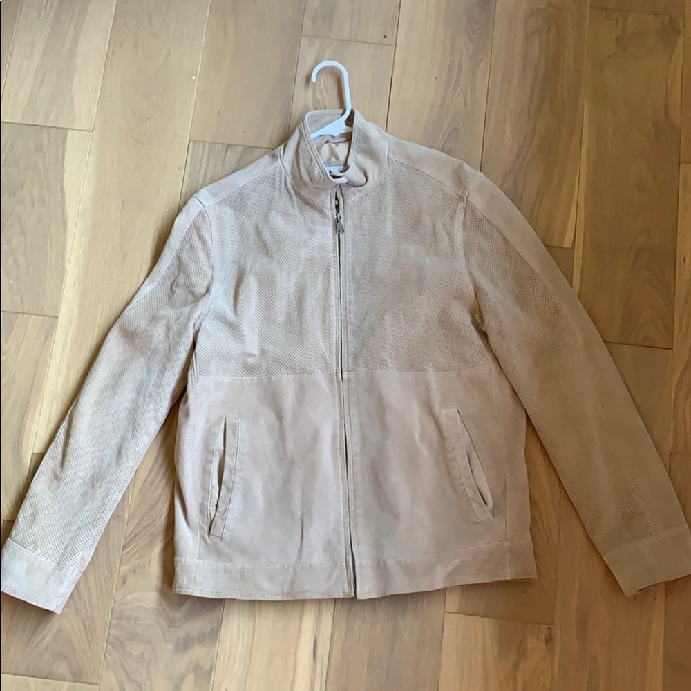 Calvin Klein Men’s men’s suede jacket